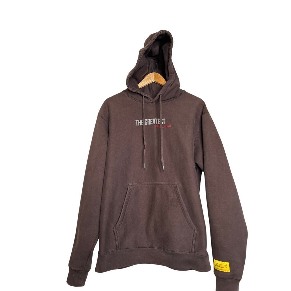 Shoe Palace x Muhammad Ali Cover Hoodie Logo Print "World‎ Champion" Size Large - Picture 3 of 11